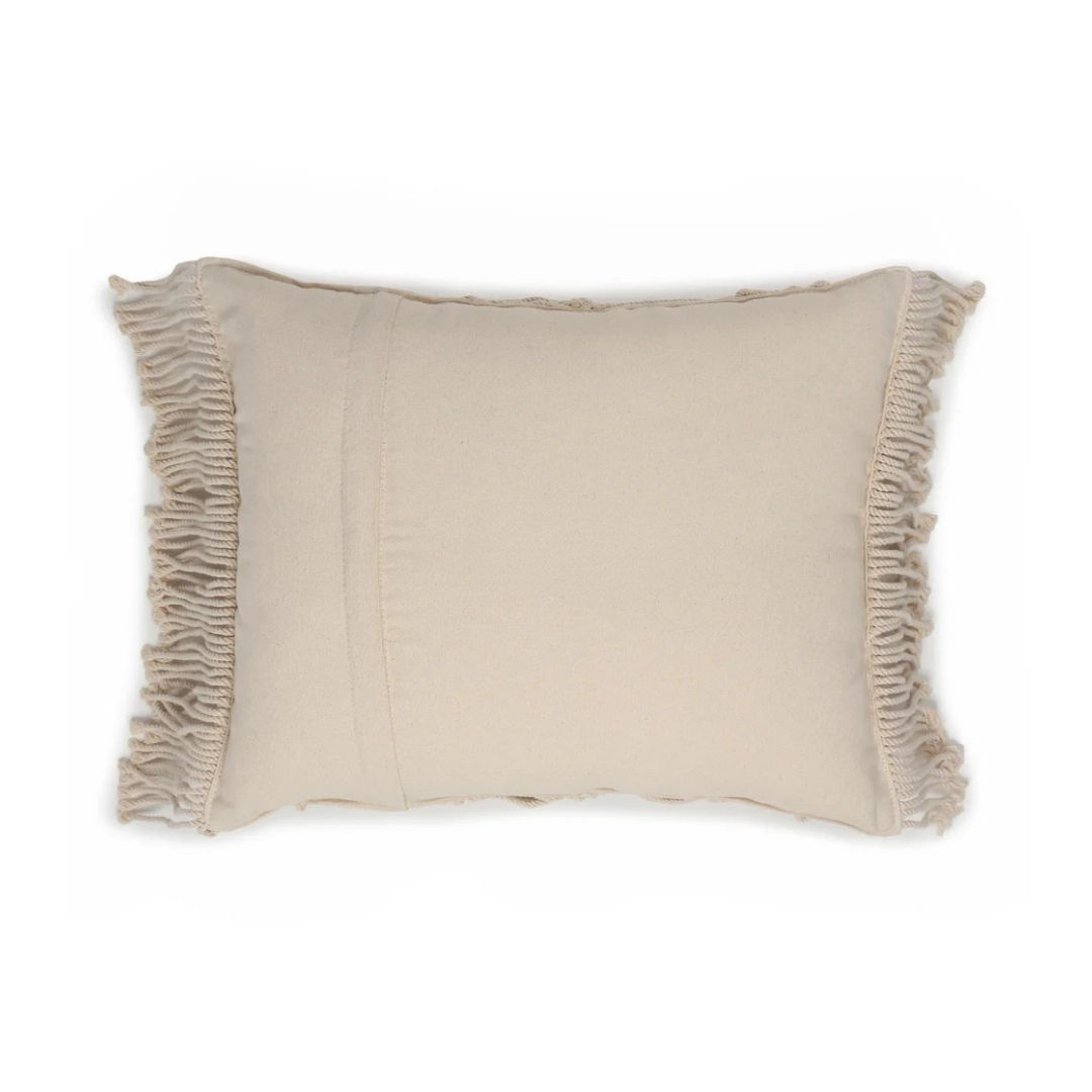 Luxurious Macrame Accent Cushion Cover